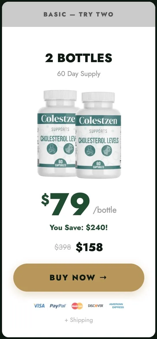 ColestZen 2 bottle